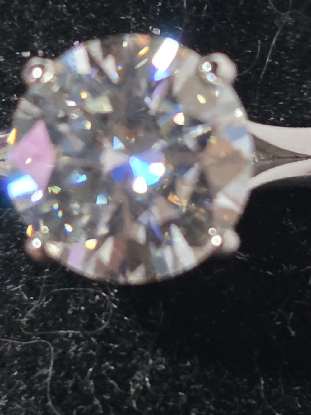 Classic Solitaire Round-Cut 1.5ctw Moissanite Ring in 925 Silver - Picture 2 of 7